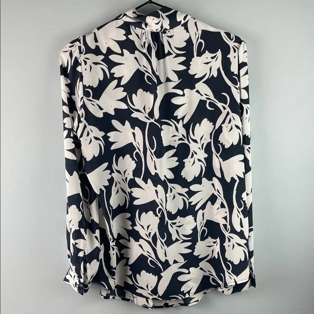J. Crew Floral Blouse Size 2